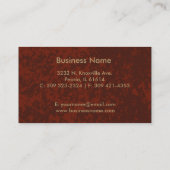 Recht | Schalen van het recht | | Advocaat Visitekaartje (Achterkant)