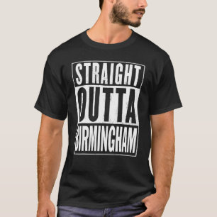 Recht uit Birmingham Graphic T-shirt