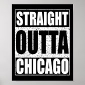 Recht uit Chicago Illinois State Poster (Voorkant)