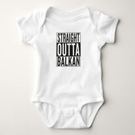 recht uit de Balkan Romper (Voorkant)