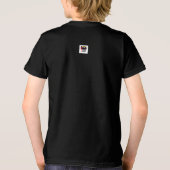 recht uit de uitsparing Tri-Blend shirt (Achterkant)