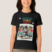 recht uit de uitsparing Tri-Blend shirt (Voorkant)