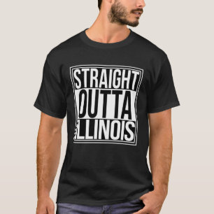 Recht uit Illinois T-shirt