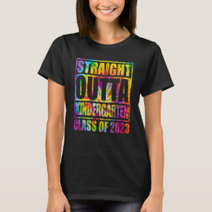 Recht uit kleuterschool peuter 2023 Graduati T-shirt
