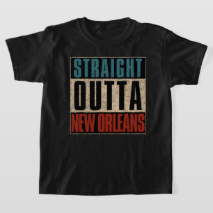 Recht uit New Orleans Louisiana LA T-shirt