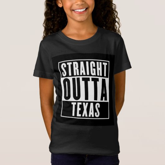Recht uit Texas Vintage T-shirt (Voorkant)