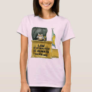 Recht van Cartoon van aantrekkingskracht T Shirt