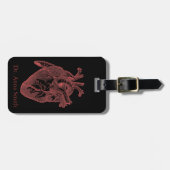 Recht van de hartcadeaus voor medische hulpmiddele bagagelabel (Voorkant horizontaal)