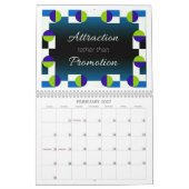 Recht van de Kalender van de Slogans van de Terugw (Feb 2027)