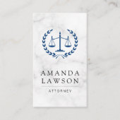 Recht van de rechter afsprakenkaartje (Voorkant)