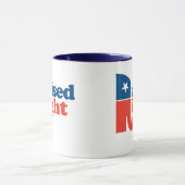 Recht verhoogd mok (Midden)