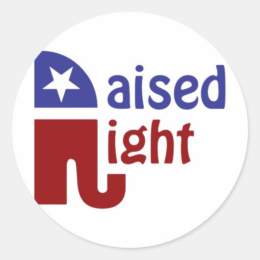 Recht verhoogd ronde sticker (Voorkant)