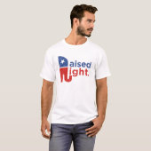 Recht verhoogd t-shirt (Voorkant volledig)