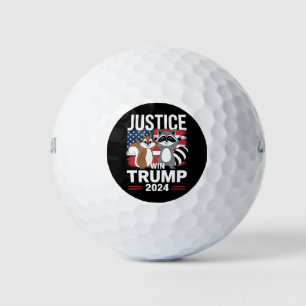 Recht Voor Peanut Win Trump 2024 Golfballen