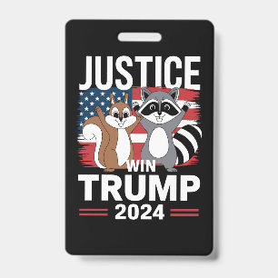Recht Voor Pinda Win Trump 2024 Badge