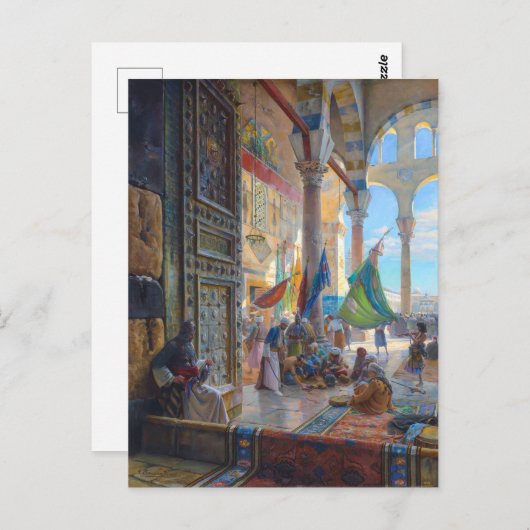 Rechtbank van de Moskee van Umayyad | Bauernfeind Briefkaart (Voorkant / Achterkant)