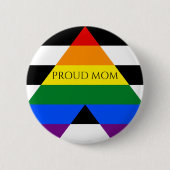 Rechte Ally Pride Button (Voorkant)