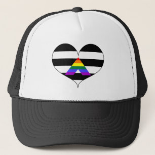 Rechte lGBTI-pride Trucker Pet