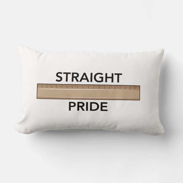 Rechte Pride Kussen (Voorkant)
