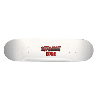 Rechte rand skateboard