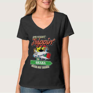 Rechte reis naar Ghana met mijn familie van de sta T-shirt