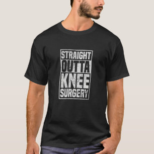 Rechte vervangende knie knie knie krijgt W T-shirt