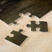 Rechte Vorktak stroomt door bos Legpuzzel (Zijkant)