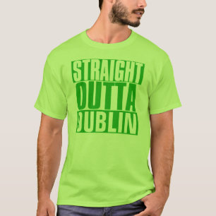RECHTE WEG NAAR DUBLIN ST. PATRICK'S DAY T-SHIRT