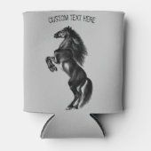 Rechte Wild Horse Koelbox met aangepaste tekst Blikjeskoeler (Voorkant)