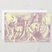 RECHTEN IN DE NACHT BRIEFPAPIER (Voorkant / Achterkant)