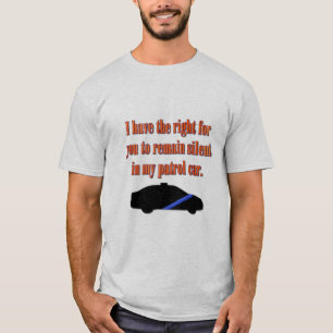 Rechten van de ambtenaar t-shirt