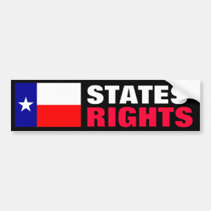 Rechten van de staten bumpersticker