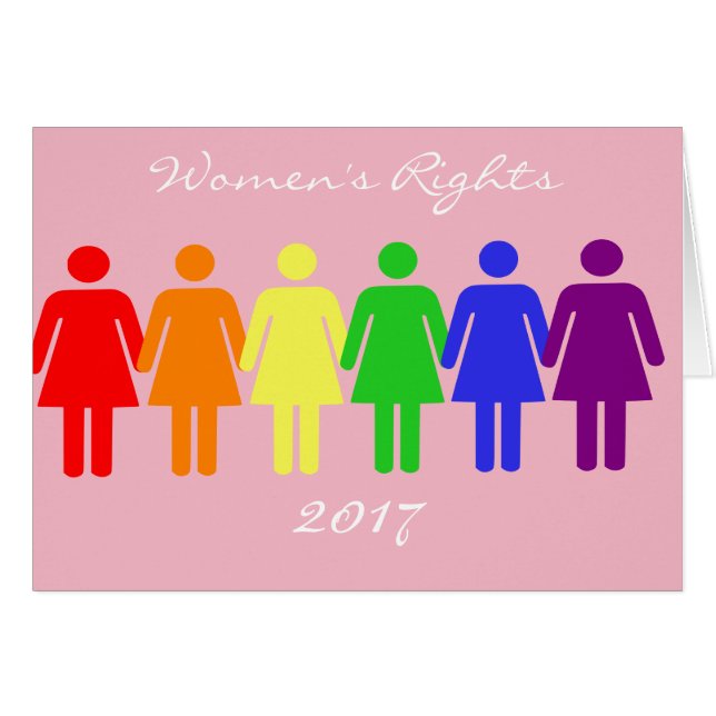Rechten van de vrouw 2017 LGBTQIA (Voorkant Horizontaal)