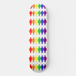 Rechten van de vrouw 2017 LGBTQIA Thunder_Cove Skateboard