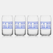 Rechten van de vrouw blikvorm glas (Achterkant)