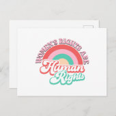 Rechten van de vrouw briefkaart (Voorkant / Achterkant)