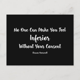 Rechten van de vrouw   Voeling van Inferior Eleano Briefkaart