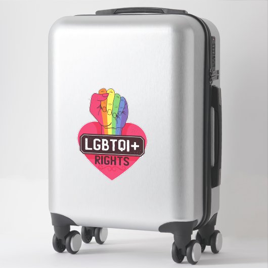 Rechten van Lgbtqi Sticker (Koffer)