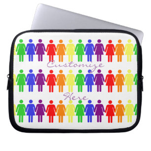 Rechten van vrouwen 2017 LGBTQIA Laptop Sleeve
