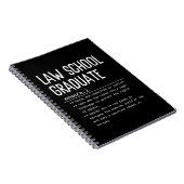 Rechtenfaculteit afstuderen notitieboek (Rechterzijde)