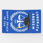 Rechtenschool Afstuderen Spandoek (Horizontaal)