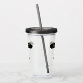 Rechtenstudent - Personaliseren Acryl Drinkbeker (Links)