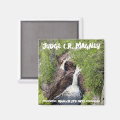 Rechter C.R. Magney State Park Magnet Magneet (Voorkant / Achterkant)