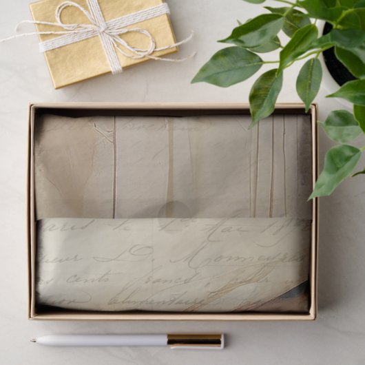 Rechter Engel Wing ETHERISCH Abstract Impressionis Tissuepapier (Geschenk)