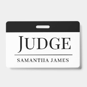 Rechter Gepersonaliseerde Naambadge Badge