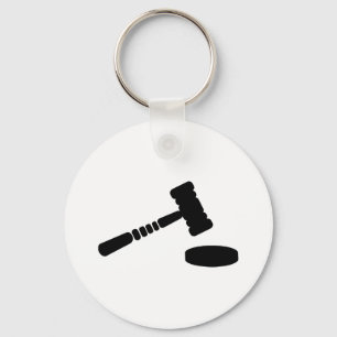 Rechter hamer sleutelhanger