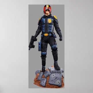 rechter held van het tsjechië - handvest poster