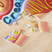 rechter hersenhelft linkerhersenpuzzel legpuzzel (Zijkant)