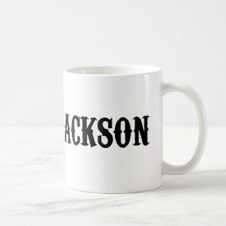 Rechter Jackson Logo Mok