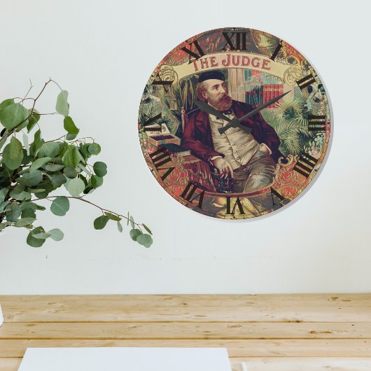 Rechter  kaartje Etiket Grote Klok